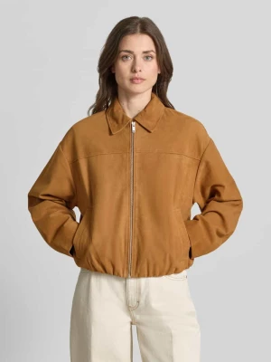 bomberka z weluru z wpuszczanymi kieszeniami Jake*s Collection