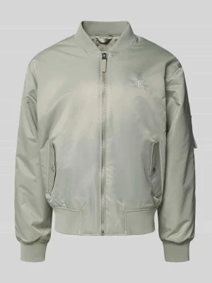 Bomberka z wyhaftowanym logo Calvin Klein Jeans