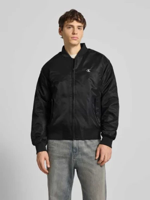 Bomberka z wyhaftowanym logo Calvin Klein Jeans