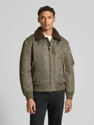 Bomberka z zamkiem błyskawicznym dwustronnym model ‘MARSHALL’ Blauer Usa