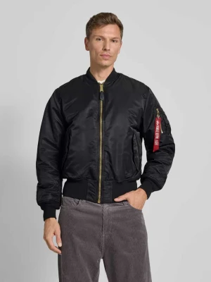 Bomberka ze stójką i kieszeniami z patką alpha industries