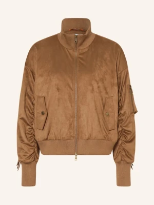 Bombers Original Kurtka Typu Blouson O Wyglądzie Skóry braun BRĄZOWY