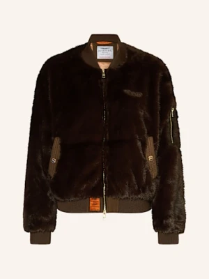 Bombers Original Kurtka Ze Sztucznego Futra braun