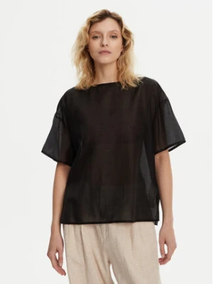 Bomboogie Bluzka SW9008TLYA5 Czarny Relaxed Fit