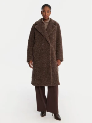 Bomboogie Kożuch CW360STSFC5 Brązowy Regular Fit