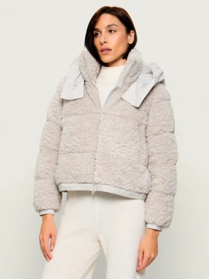 BOMBOOGIE Kurtka | Regular Fit | shearling popielaty