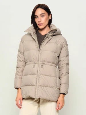 BOMBOOGIE Puchowa parka | Regular Fit beżowy