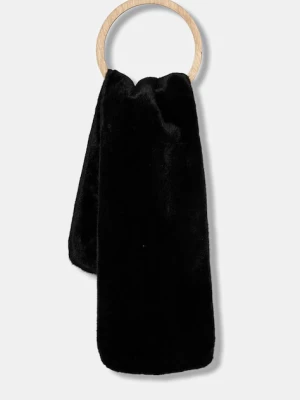 Bomboogie szalik damski kolor czarny gładki WW6216TFSB5