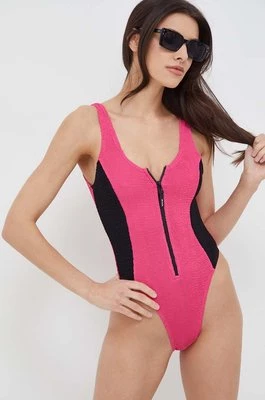 Bond Eye jednoczęściowy strój kąpielowy MARA kolor różowy miękka miseczka BOUND451