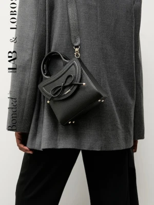 Bonded by Answear.LAB & LOBOS torebka skórzana kolor czarny