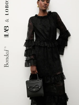 Bonded by Answear.LAB & LOBOS torebka skórzana kolor czarny