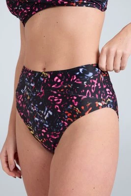 Bondi damskie figi bikini - Charcoal Animal