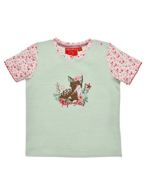 Bondi Koszulka "Bambi" w kolorze zielono-czerwono-białym rozmiar: 92