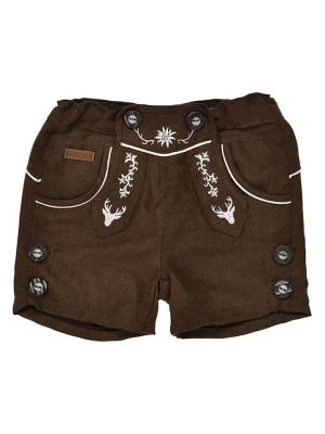 Bondi Szorty "Trachtenshort" w kolorze brązowym rozmiar: 92