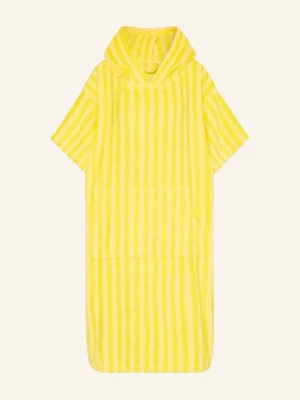 Bongusta Poncho Unisex Naram Z Kapturem gelb