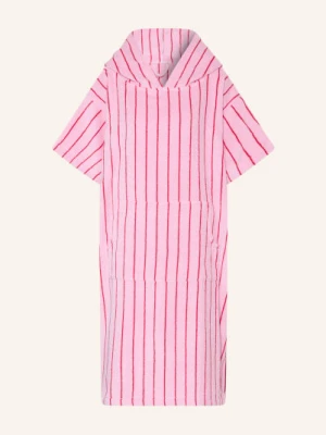Bongusta Poncho Unisex Naram Z Kapturem pink