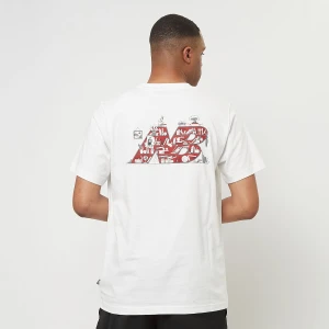 New Balance Bookshelf Tee mężczyźni T-Shirty i Polo biały rozmiar Odzież