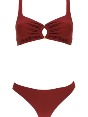 Bordeaux Sea Bikini Top Ring Fisico