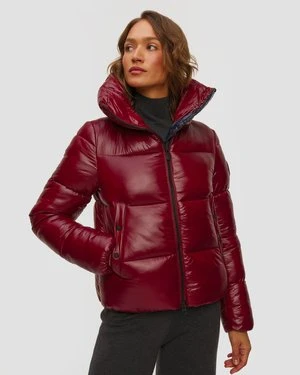 Bordowa Kurtka Damska Save The Duck Isla