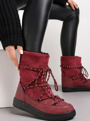 Bordowe Śniegowce Night Magic vices