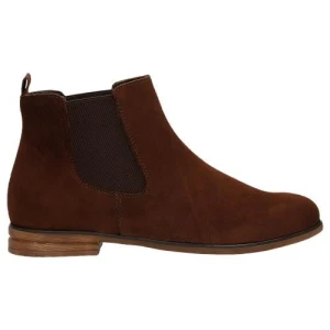 Zdjęcie produktu Bordowe sztyblety damskie w stylu miejskim 9503-01 Wojas