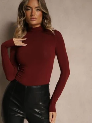 Bordowy Lekki Golf Bawełniany Tinthelia lovery