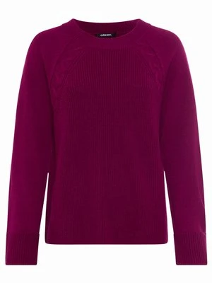 Bordowy sweter damski Henny z wełną merino – New Passion Olsen