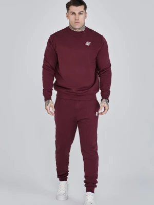 Bordowy sweter męski Essentials SikSilk