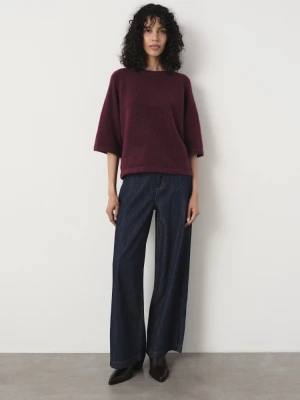 Bordowy sweter oversize Greenpoint