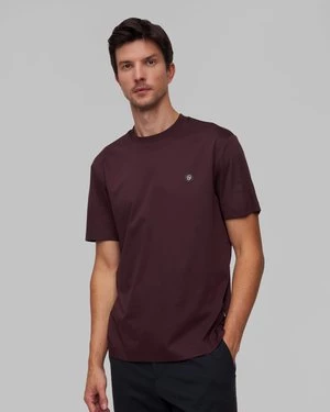 Bordowy T-shirt Męski Hugo Boss C-taut