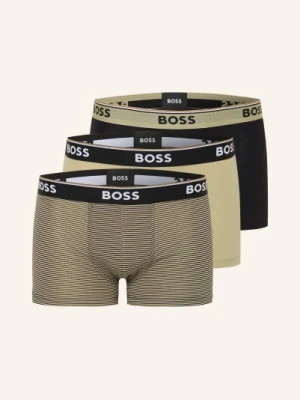 Boss 3-Pak Bokserek Power gruen