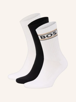 Boss 3 Pary Skarpet weiss