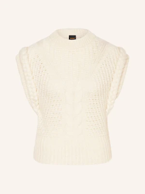 Boss Bezrękawnik Fastina weiss