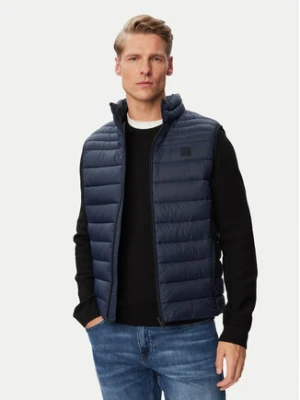 BOSS Bezrękawnik Odeno2 50549243 Granatowy Regular Fit