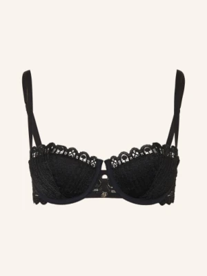 Boss Biustonosz Balkonetkowy Guipure schwarz