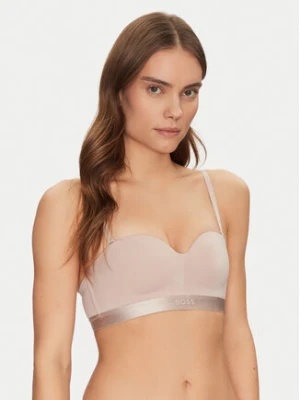 BOSS Biustonosz bardotka 50520415 Beżowy