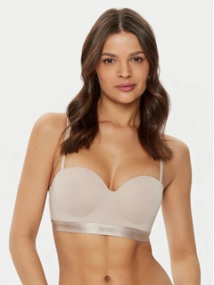 BOSS Biustonosz bardotka 50520415 Beżowy