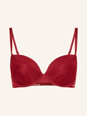 Boss Biustonosz Push-Up Peony Lace rot