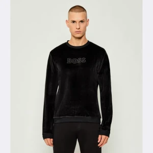 BOSS BLACK Bluza Velour | Regular Fit