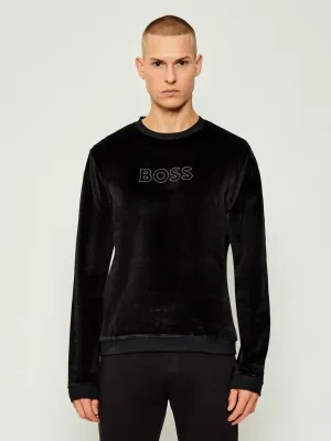 BOSS BLACK Bluza Velour | Regular Fit