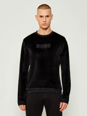 BOSS BLACK Bluza Velour | Regular Fit