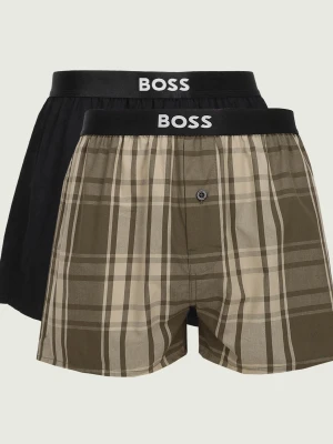 BOSS BLACK Bokserki 2-pack zielony