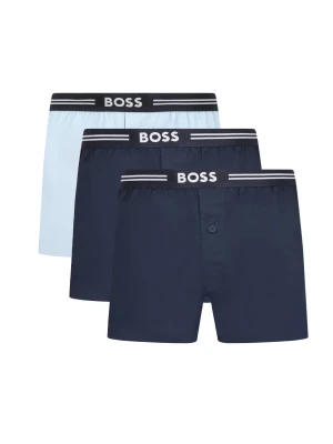 BOSS BLACK Bokserki 3-pack 3P Woven Boxer
