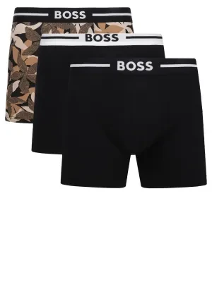 BOSS BLACK Bokserki 3-pack Bold Des