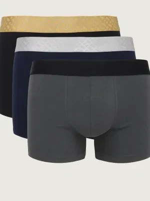 BOSS BLACK Bokserki 3-pack Metallic MG