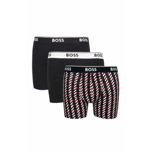 BOSS BLACK Bokserki 3-pack Power Des