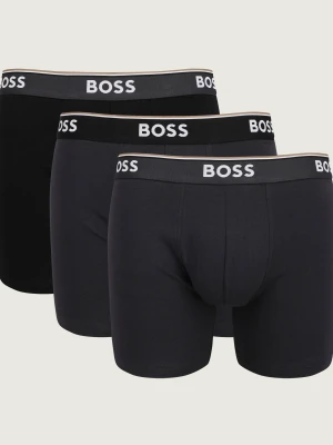 BOSS BLACK Bokserki 3-pack Power grafitowy