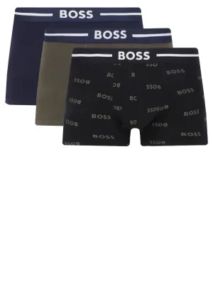 BOSS BLACK Bokserki 3-pack Trunk 3P Bold