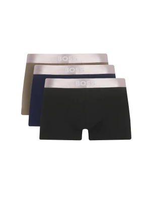 BOSS BLACK Bokserki 3-pack Trunk 3P Metallic