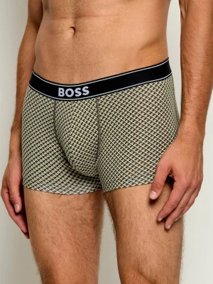 BOSS BLACK Bokserki 365 Print zielony